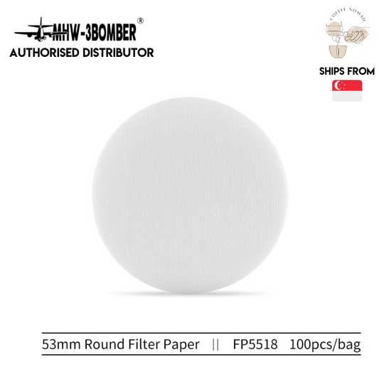 MHW-3BOMBER Paper Filter for 51,53mm & 58mm Portafilter 100pcs