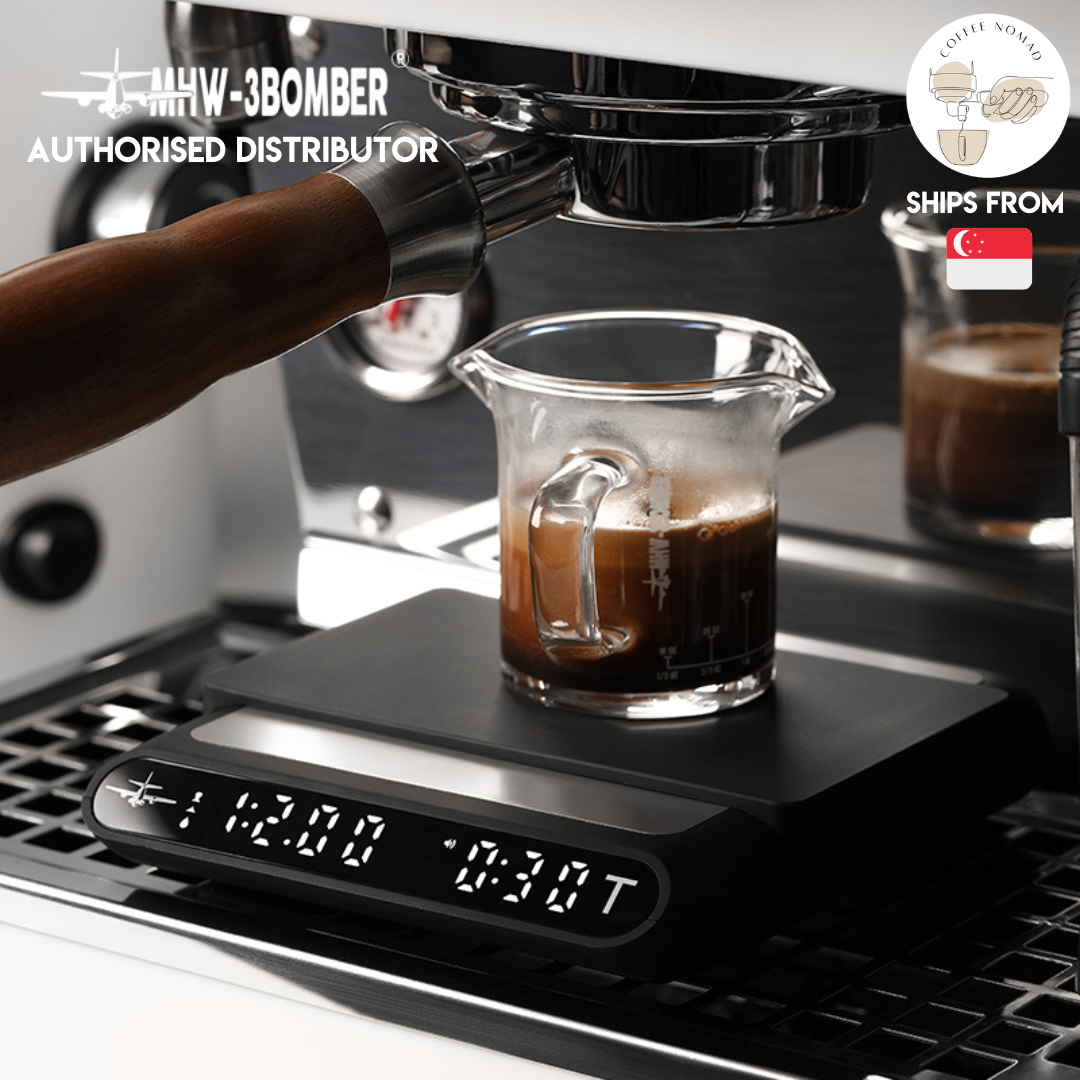 MHW-3BOMBER Smart Coffee Scale (Black)