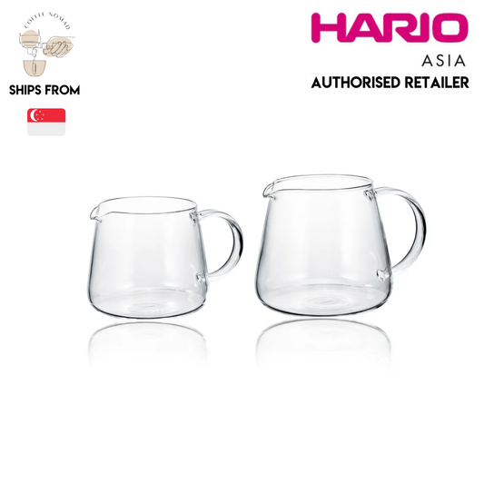 HARIO V60 Barista Server 360ml/600ml | Heatproof Glass Coffee Server | Made in Japan