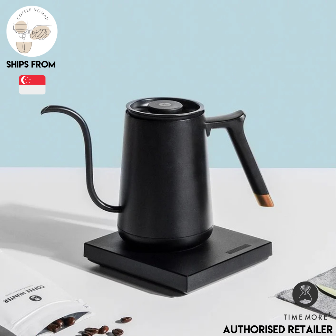 TIMEMORE Fish Smart & Fish Pro X Electric Pour Over Coffee Kettle 600ml/900ml | Temperature Control Gooseneck Kettle [Ne