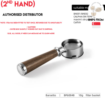 MHW-3BOMBER 51, 54 & 58mm Bottomless Portafilter