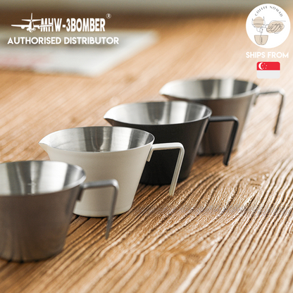 MHW-3BOMBER Steel Stainless Measuring Cup 100ml
