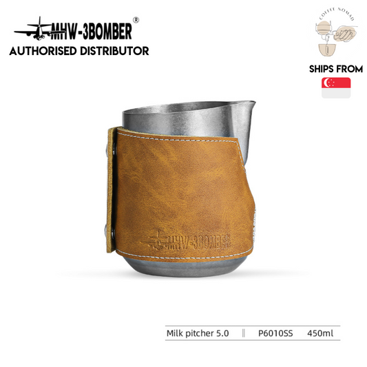 MHW-3BOMBER Handleless Milk Pitcher 450ml