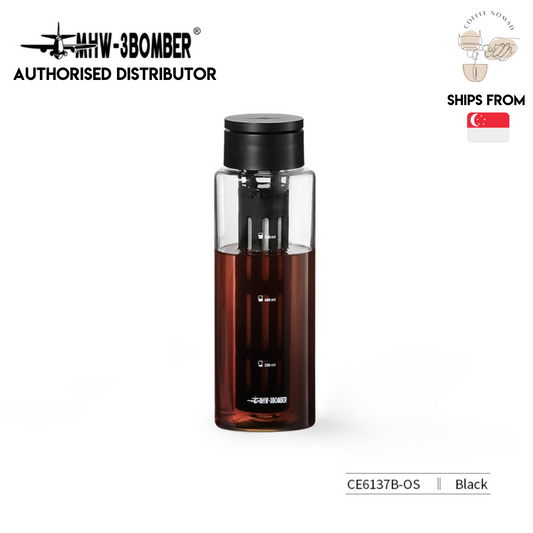 MHW-3BOMBER Ice Core Cold Brew Brewer Bottle (Black)
