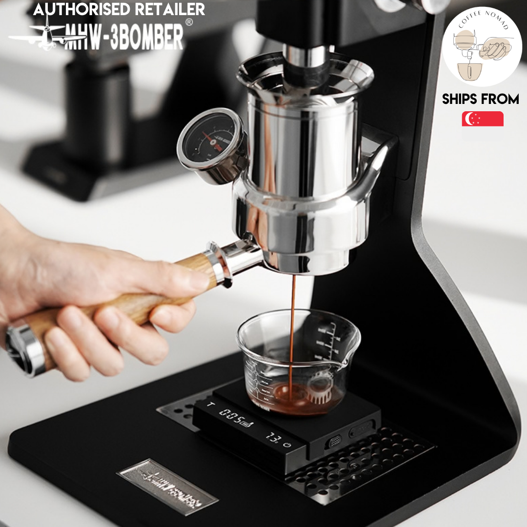MHW-3BOMBER Cube Coffee Scale 3.0 Micro w Storage Bag | Espresso & Pour Over Digital Scale
