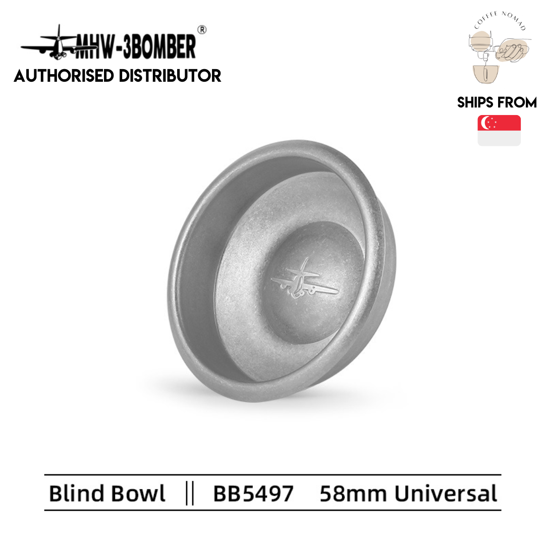 MHW-3BOMBER Blind Filter Bowl Basket / Backflush Disc 58mm