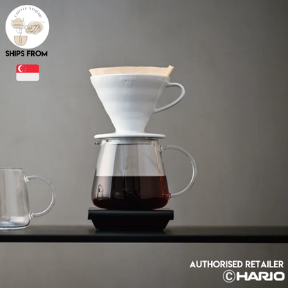 HARIO V60 Barista Server 360ml/600ml | Heatproof Glass Coffee Server | Made in Japan