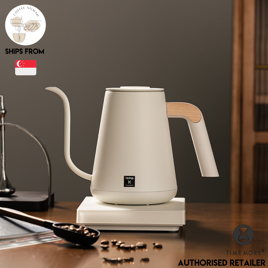 TIMEMORE Fish Smart & Fish Pro X Electric Pour Over Coffee Kettle 600ml/900ml | Temperature Control Gooseneck Kettle [Ne