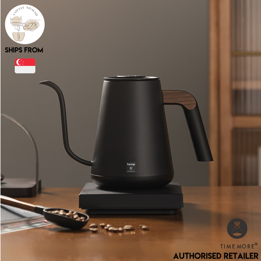 TIMEMORE Fish Smart & Fish Pro X Electric Pour Over Coffee Kettle 600ml/900ml | Temperature Control Gooseneck Kettle [Ne