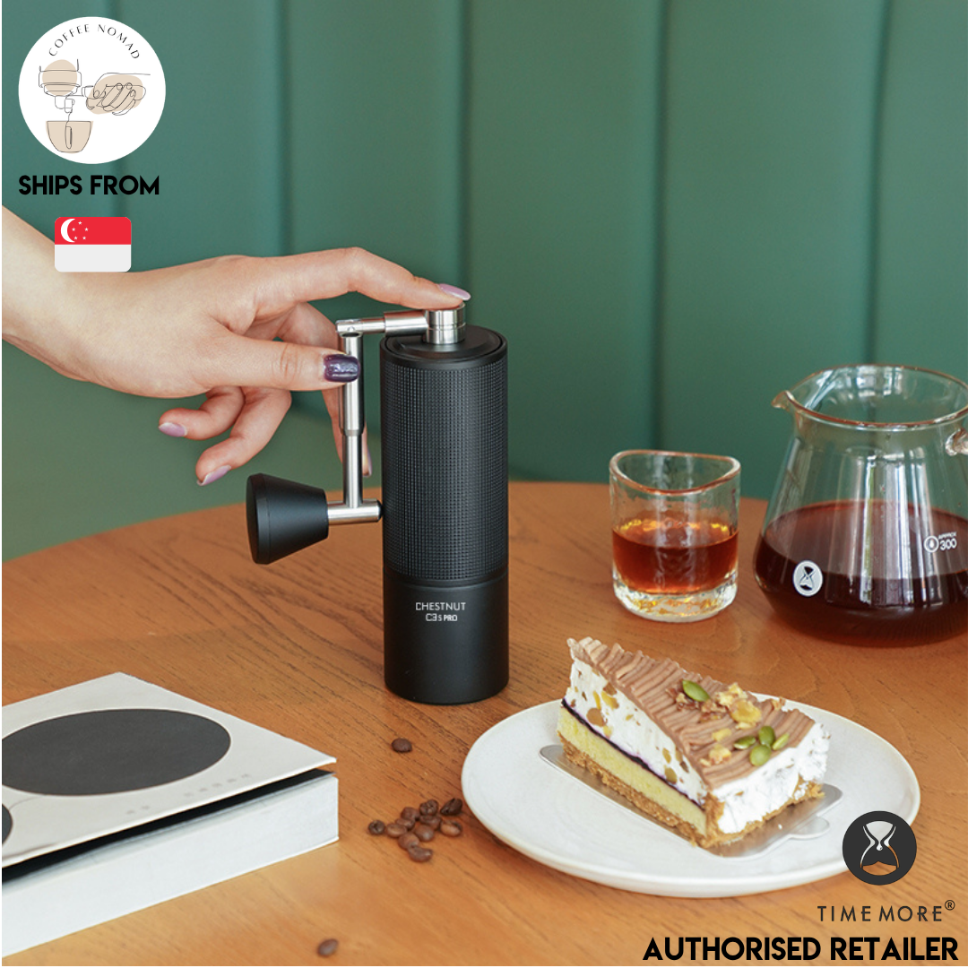 TIMEMORE C3S / C3S Pro / C3 ESP Chestnut Manual Coffee Grinder | Espresso & Pour Over Hand Grinder