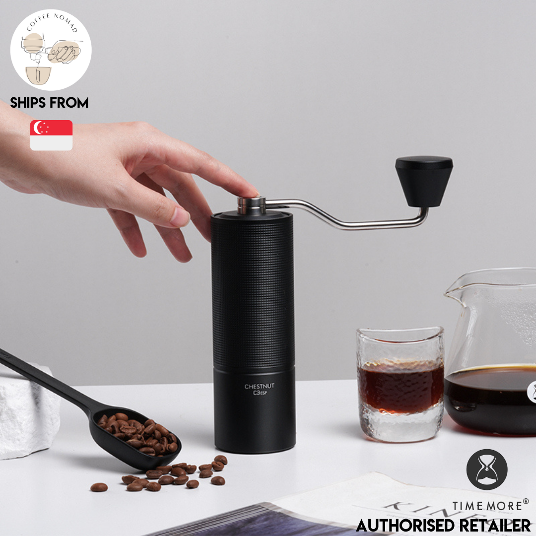 TIMEMORE C3S / C3S Pro / C3 ESP Chestnut Manual Coffee Grinder | Espresso & Pour Over Hand Grinder