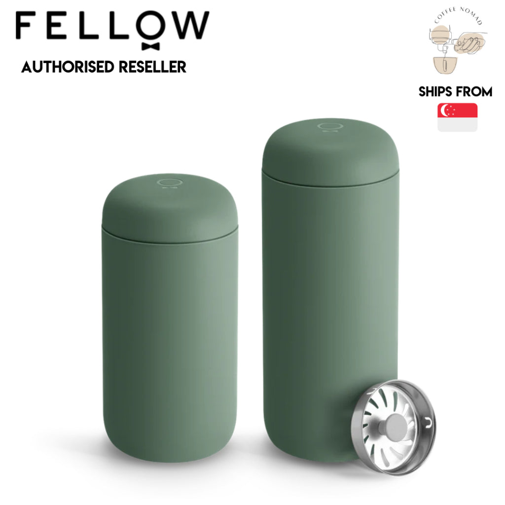 Fellow Carter Move Mug in Smoke Green – colour reference