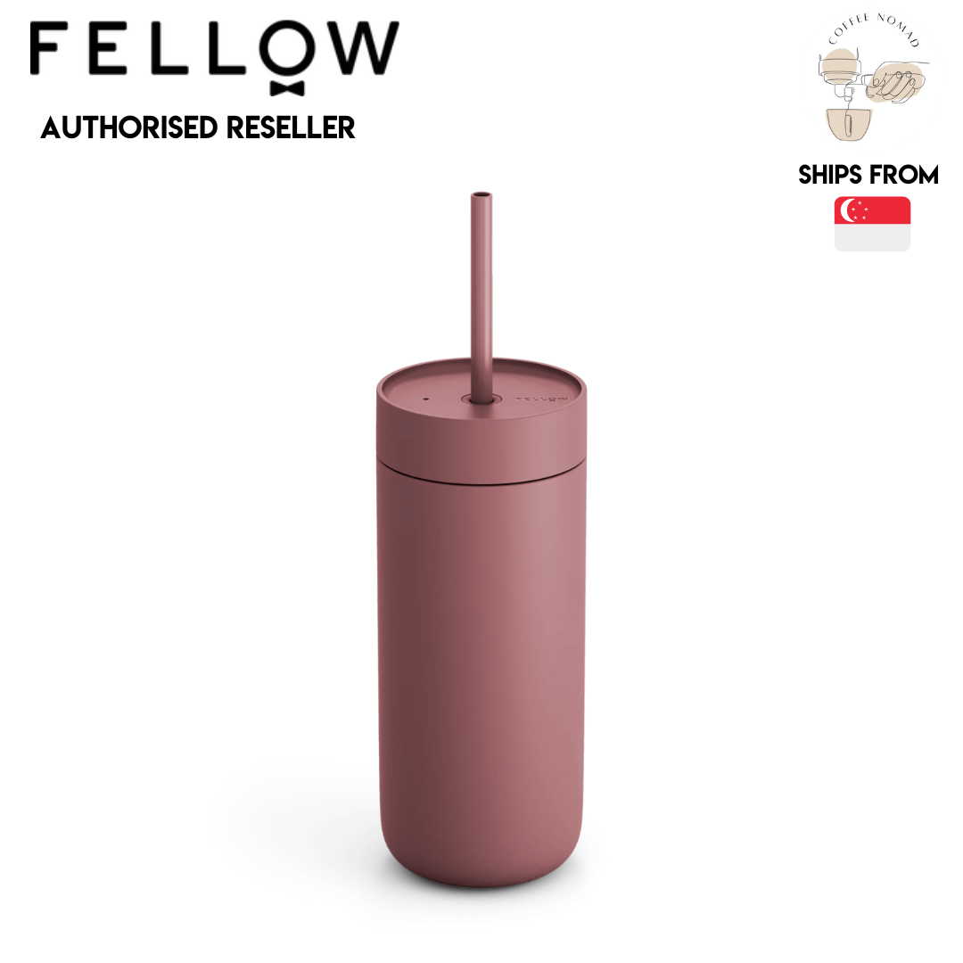 Fellow Carter Cold Tumbler 16oz (473ml) / 20oz (591ml) – Straw Tumbler | Leak-Resistant